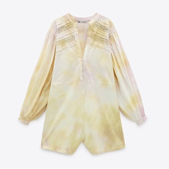 Zara Tie Dye Romper - Picture 2 of 3